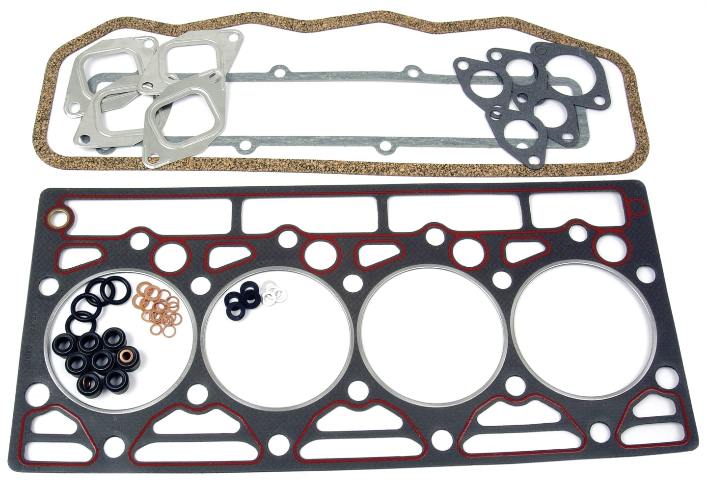 Motordichtsatz oben, für 4-Zylinder-Motor D206; D239; D246; D268; DT239; DT268, Traktor Case IH