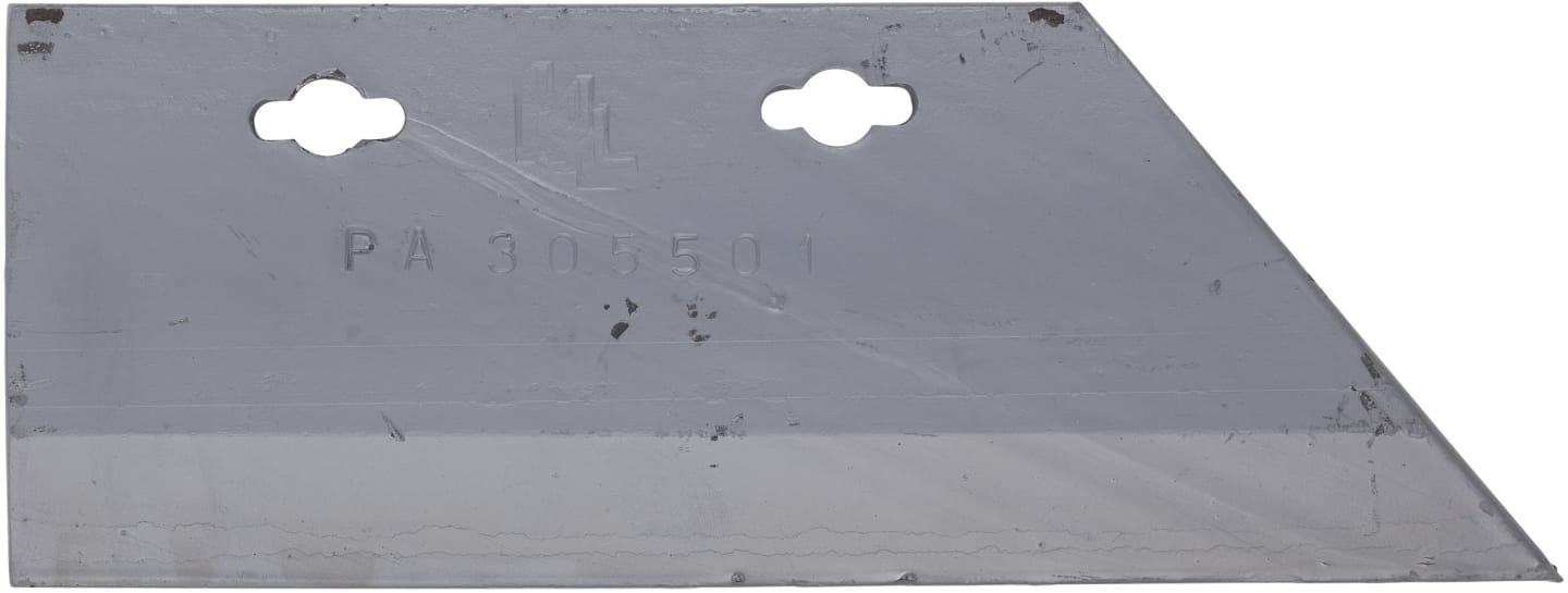 Düngereinlegerschar links/rechts, geschnittene Ware, PA 305 401/PA 305 501 für Pflug Vogel & Noot