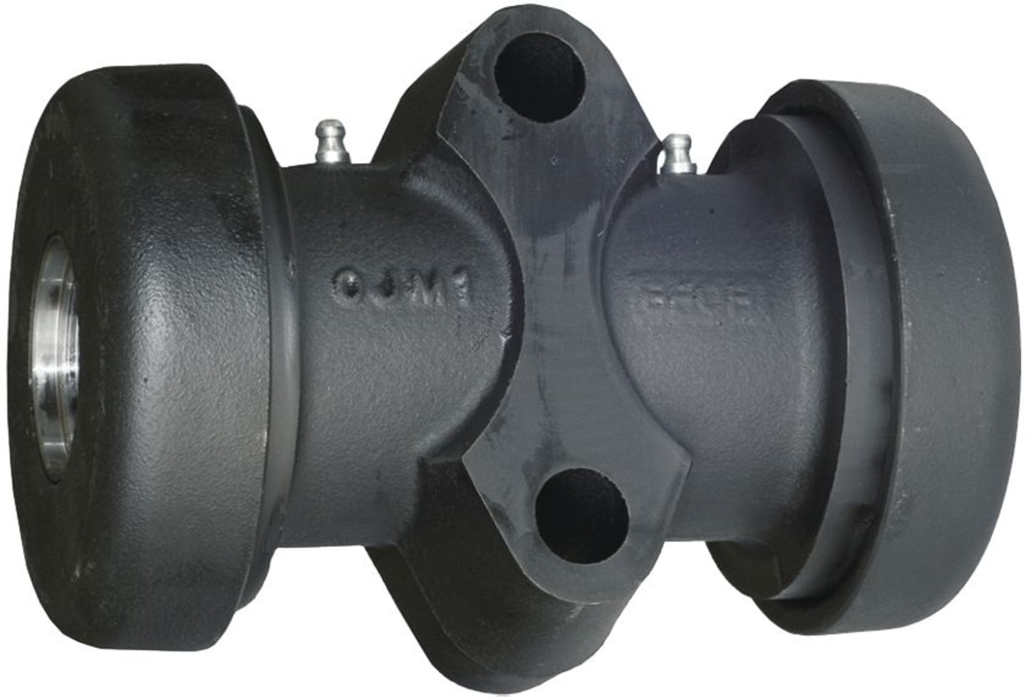 Industriehof® Lagerung L x Ø 185 x 115 mm mit Rillenkugellager, für Vierkantwelle 30 x 30 mm, universal, 31-0001