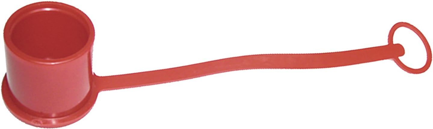 Staubschutz für Kupplungsmuffen "FF", rot