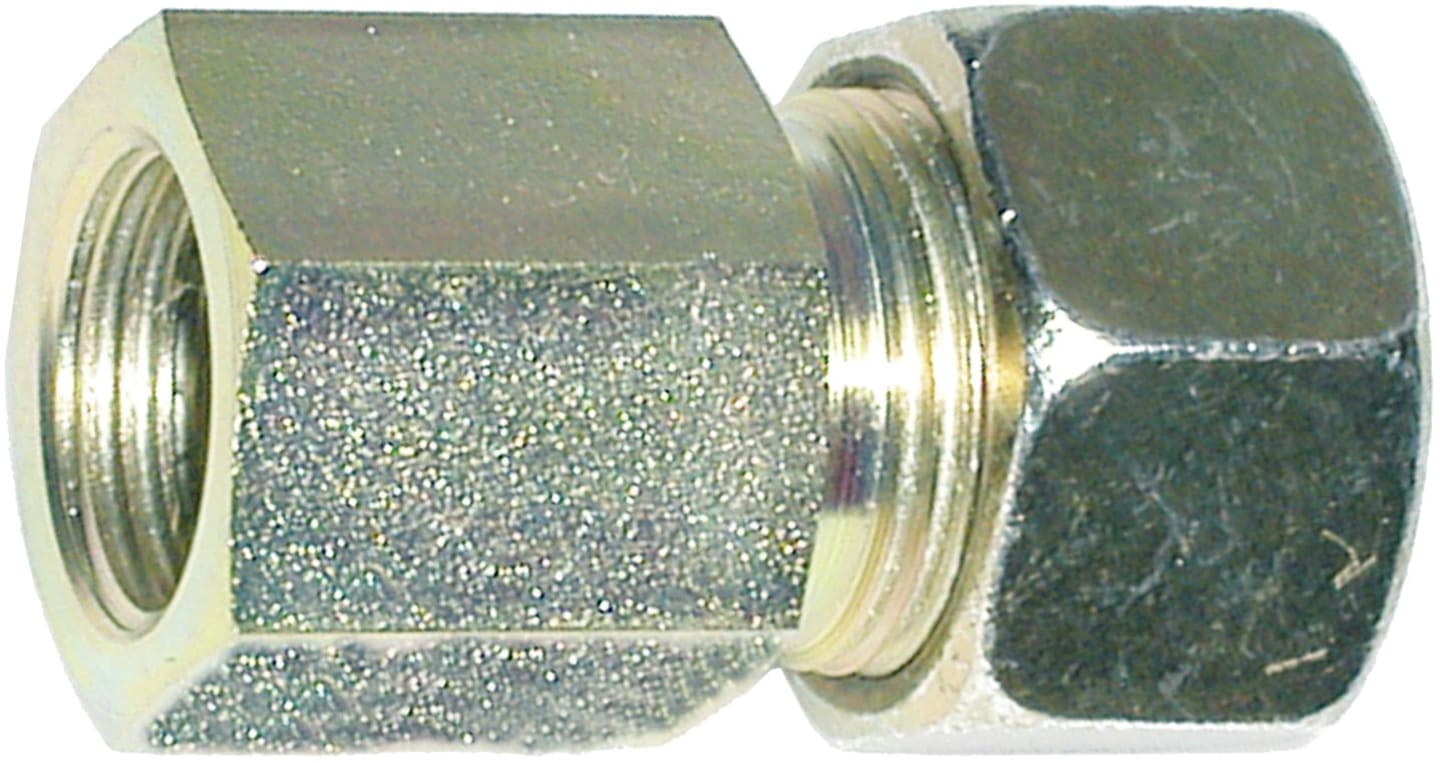 Aufschraubverschraubung "GAI-SM", schwer, Innengewinde metrisch; zylindrisch, gerade