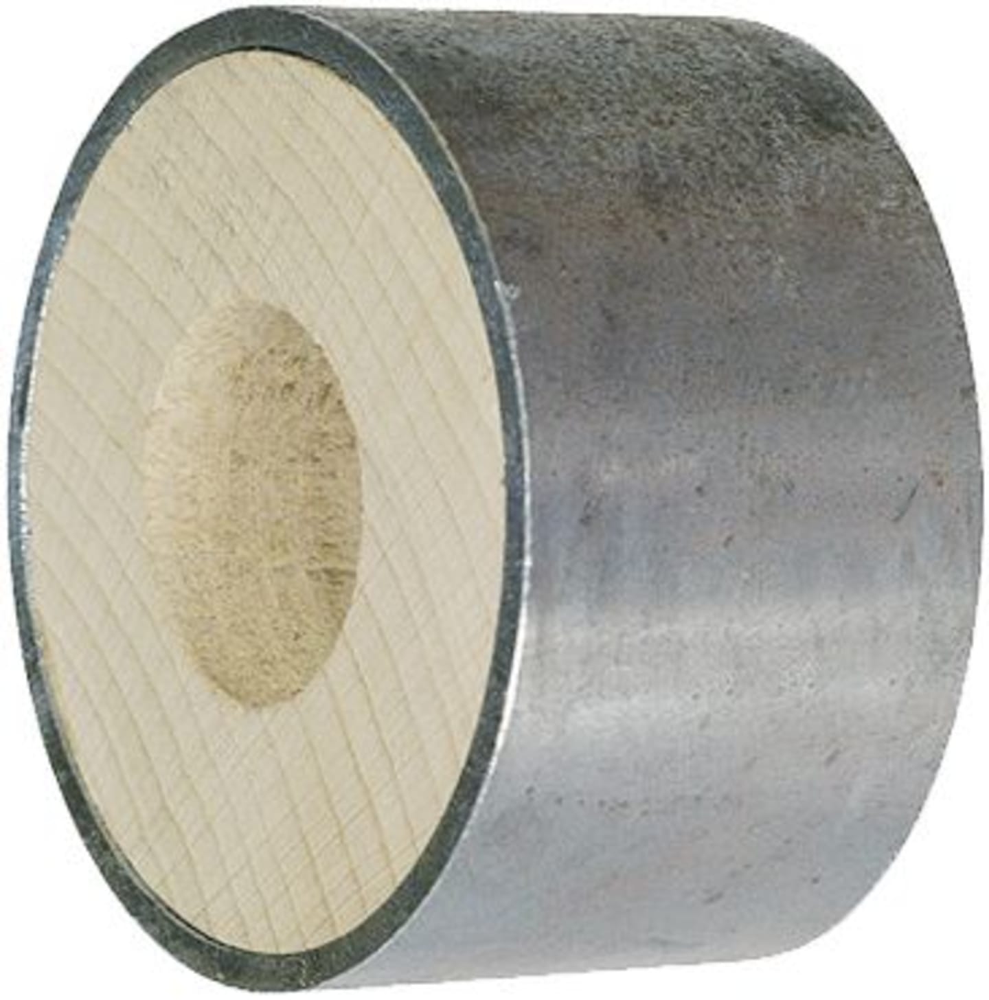 Industriehof® Holzlager mit Metallring, für Krümlerwalze