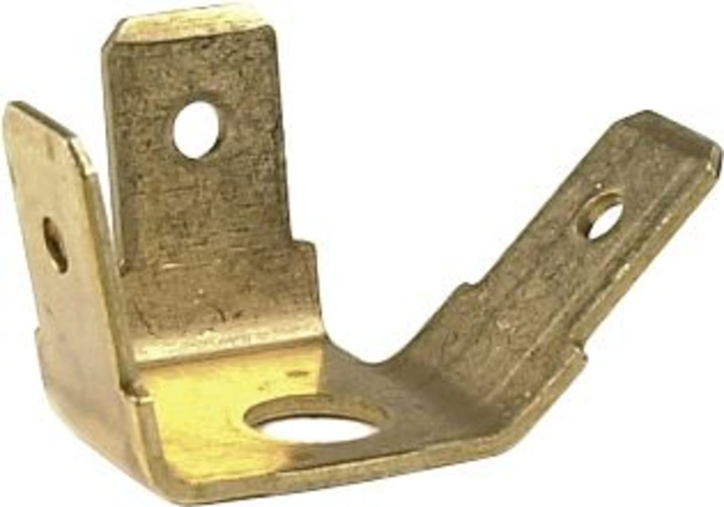 Herth + Buss Steckverteiler 3 x 6,3 mm; Steckbreite 6,3 mm; Steckhöhe 0,8 mm; Flachstecker, Messing, verzinnt, 50 251 554