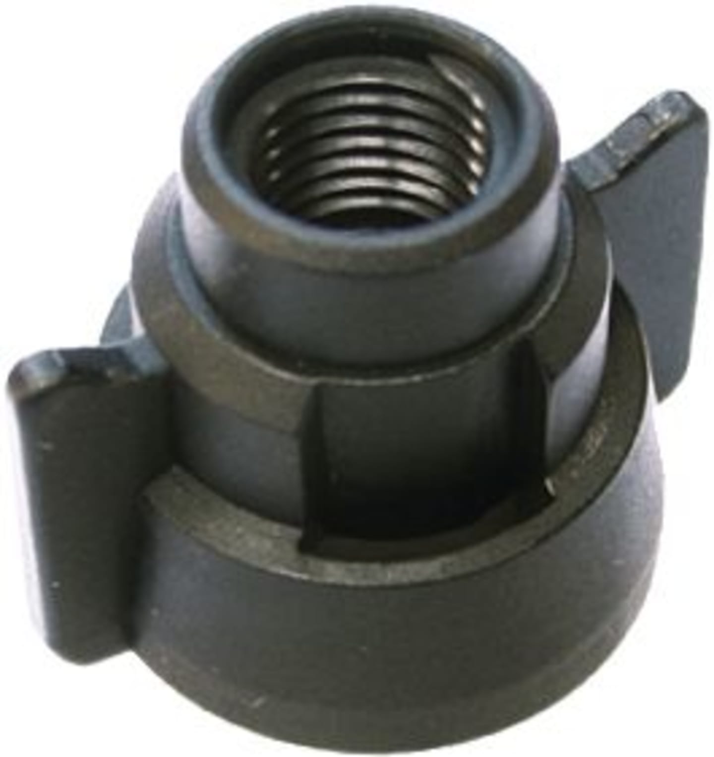 Agrotop Bajonettmutter schwarz für Düsen mit Innengewinde 1/4" NPT, Anschluss 1/4", 12816