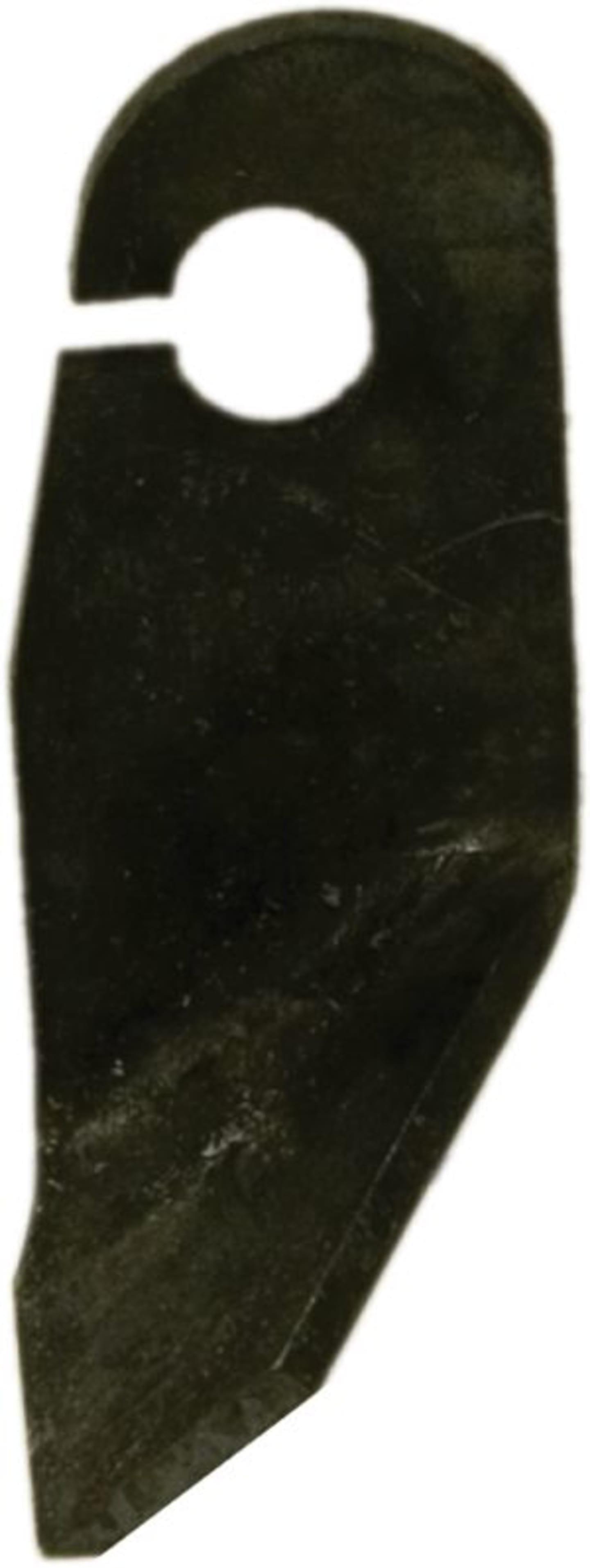 Industriehof® Flügelmesser links/rechts 74 x 30 x 3 mm, lang, geschliffen, für Amazone Mäher Grasshopper GH, GHL, GHLT