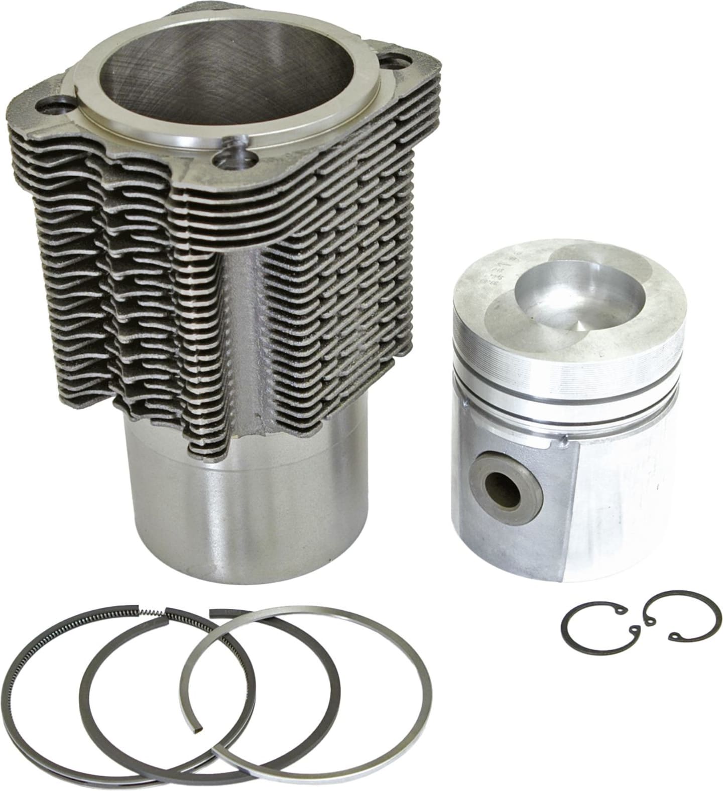 Kolben-/Zylindersatz für KHD Motor FL912, 3 Kolbenringe, Standard