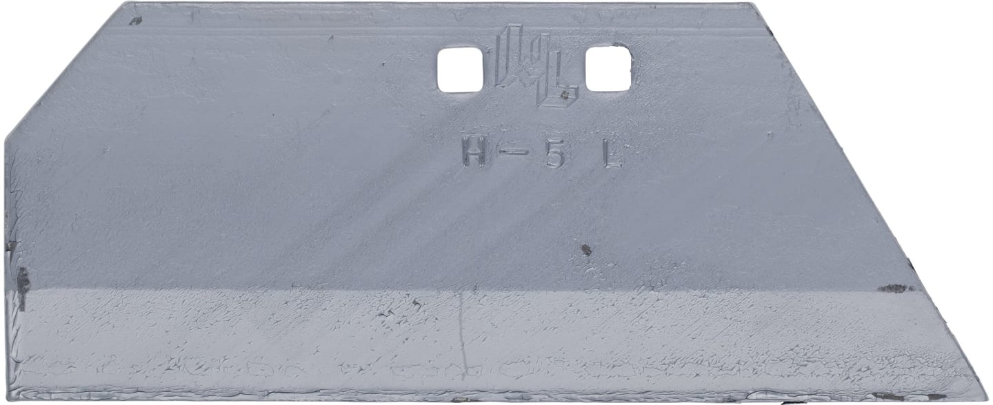 Düngereinlegerschar links/rechts, geschnittene Ware, H 5 R/H 5 L für Pflug Frost