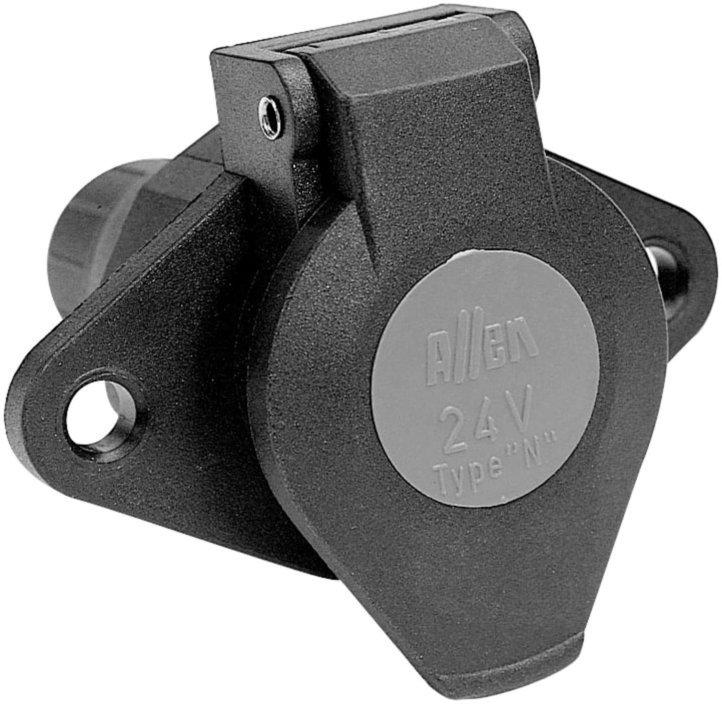 Herth + Buss Steckdose "S-type", 7-polig, 24 V, Schraubanschluss, Nylon, 51 305 291