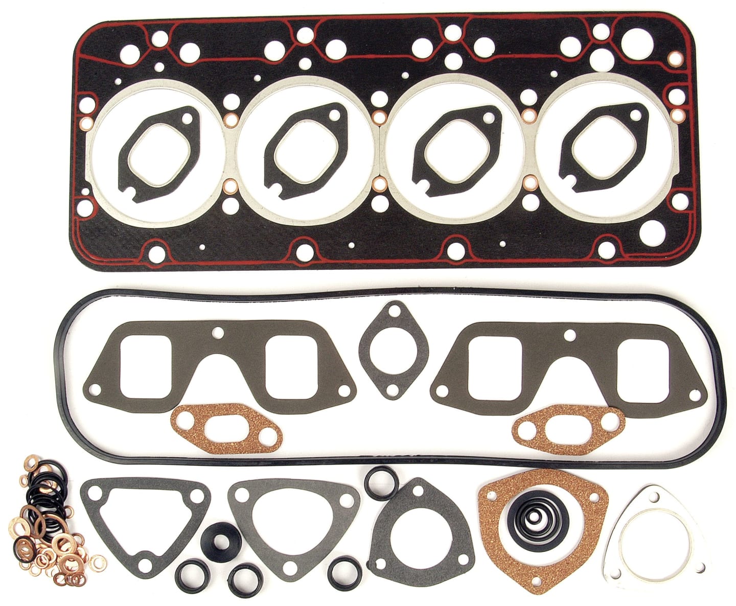 Motordichtsatz oben, für 4-Zylinder-Motor 8045; 8045.05, Traktor Fiat, New Holland