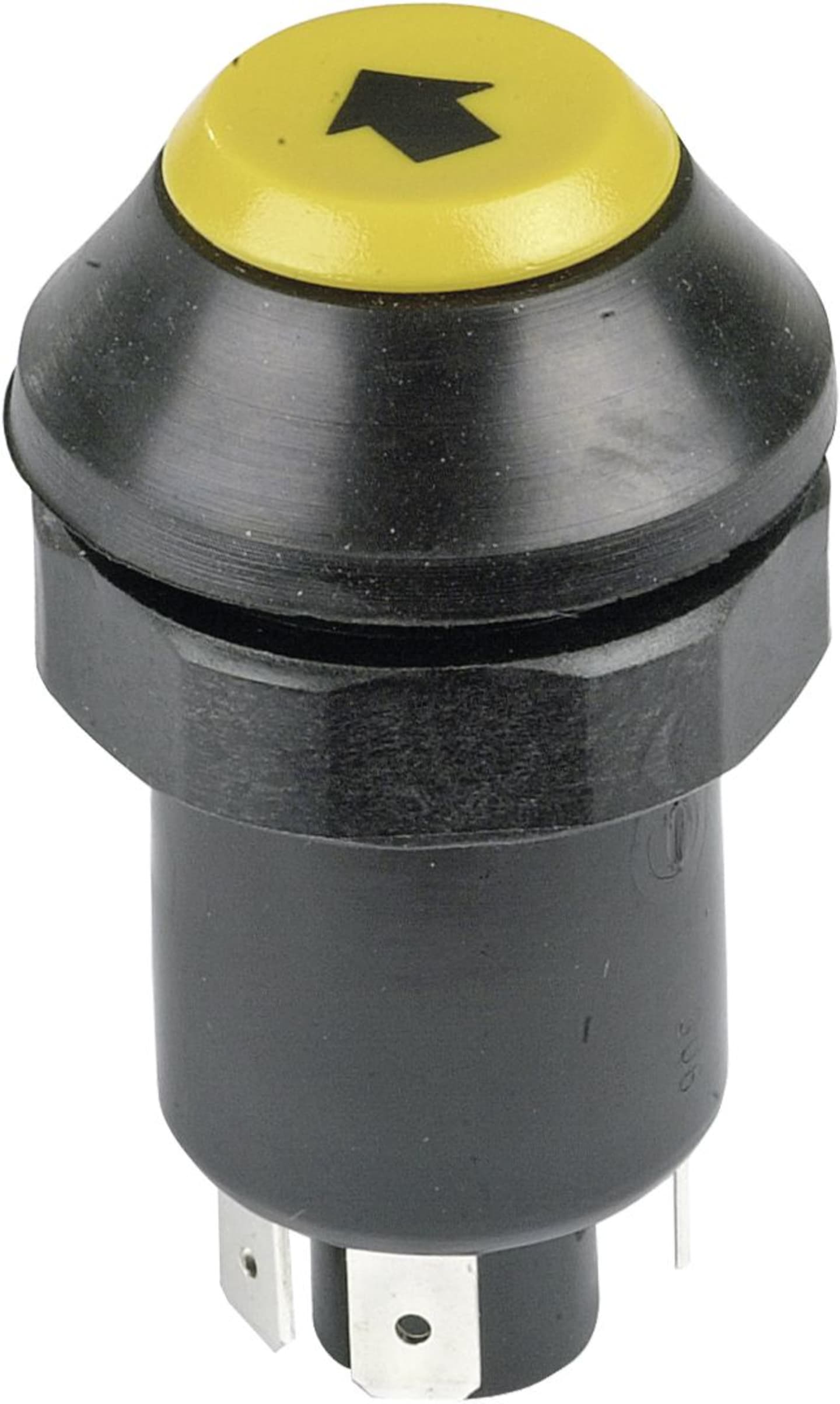 Herth + Buss Druckknopfschalter "Heben und Senken", 4 x Flachsteckanschluss 6,3 mm, 12 V 20 A; 24 V 10 A, 70 490 180