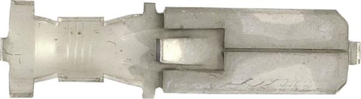 Herth + Buss Flachstecker 9,5 x 1,17 mm, Kabel 4 – 6 mm², Messing verzinnt, mit Rastnase, Version 3, 50 251 237