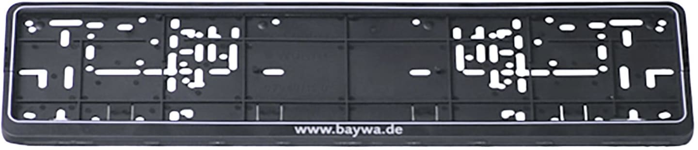 Kennzeichenhalter 520 x 115 mm