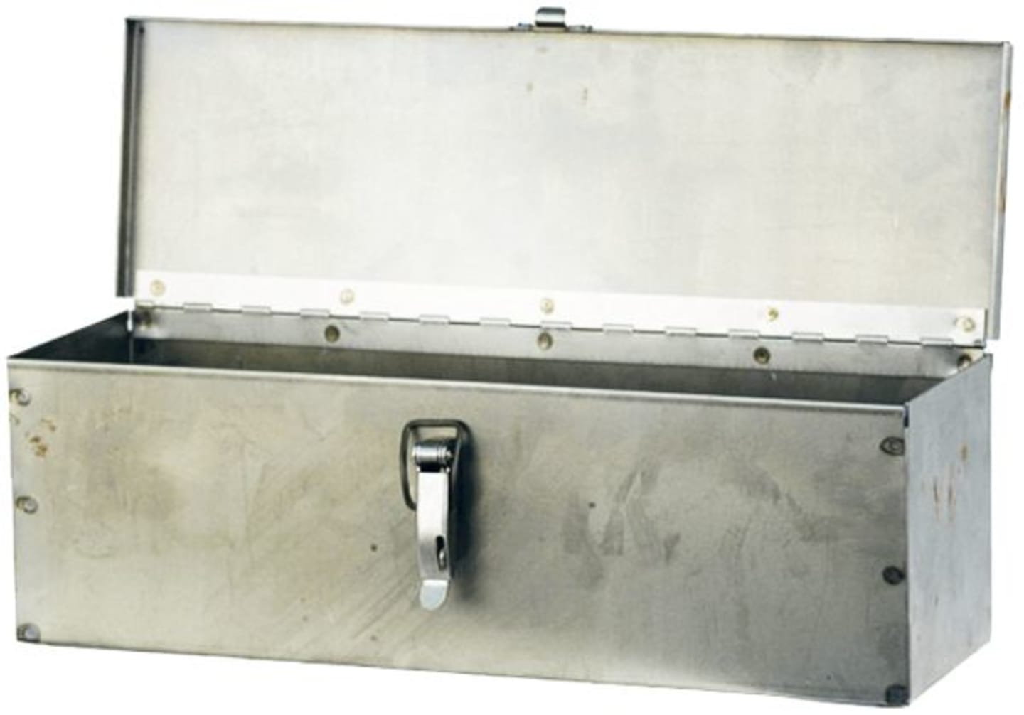 Werkzeugkasten 420 x 130 x 130 mm, Stahlblech blank