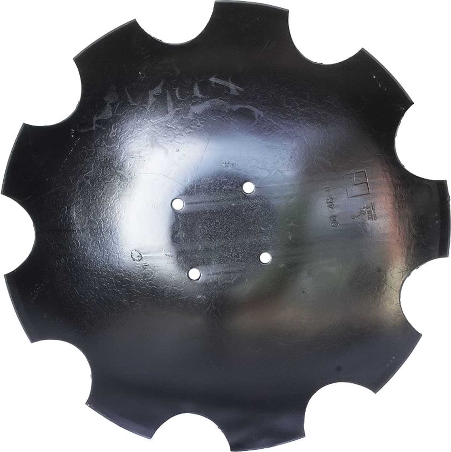 Industriehof® Eggenscheibe 460 x 4 mm, LK 100 mm, gewölbt, gezahnt, für Becker, 31-2118FF