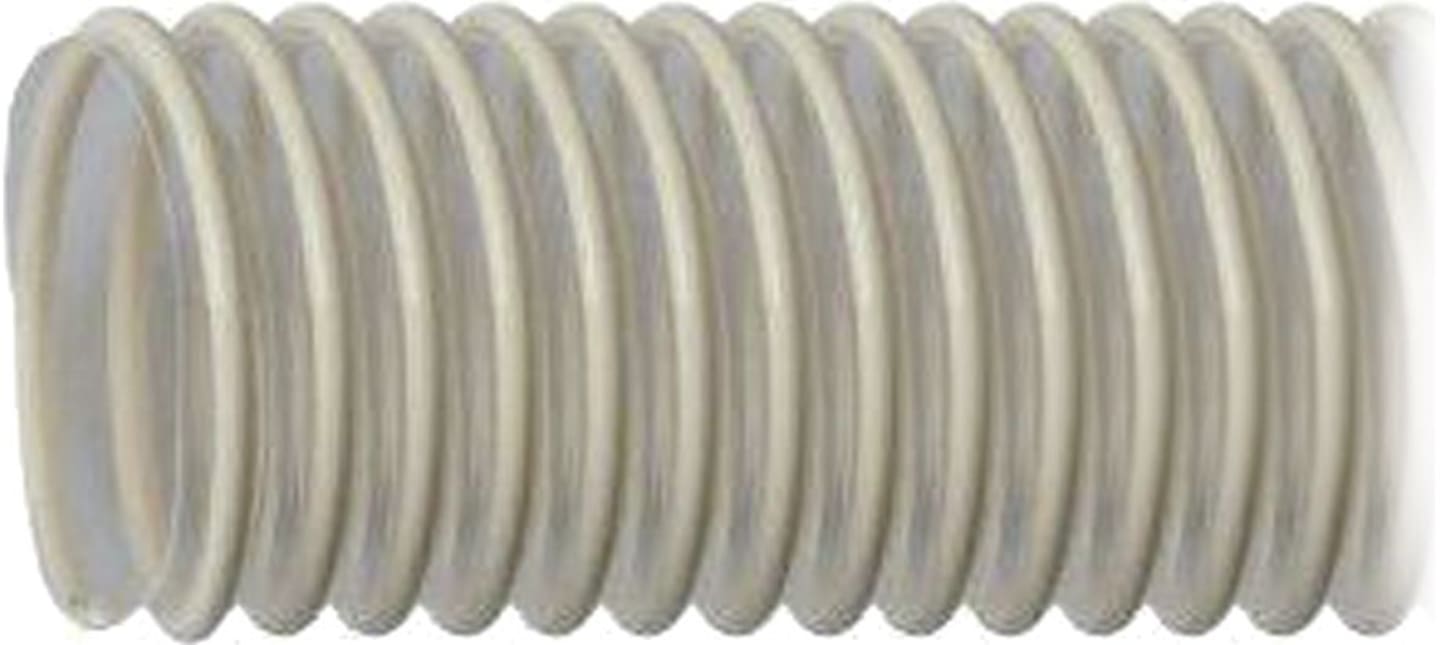 Hücobi Absaugschlauch, "Cobiopru", Ø 63, PU (Polyurethan), Hart-PVC-Spirale, grau, 1333 063000