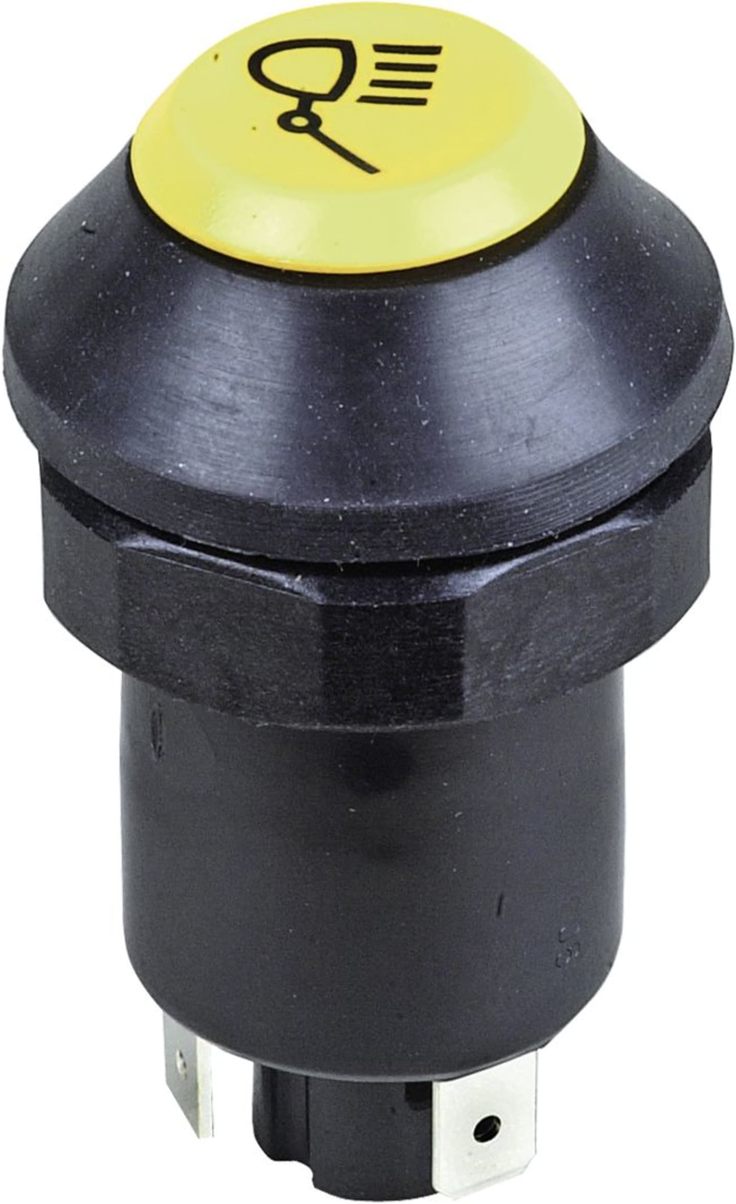 Herth + Buss Druckknopfschalter Arbeitsscheinwerfer, 4 x Flachsteckanschluss 6,3 mm, 12 V 20 A; 24 V 10 A, 70 490 175
