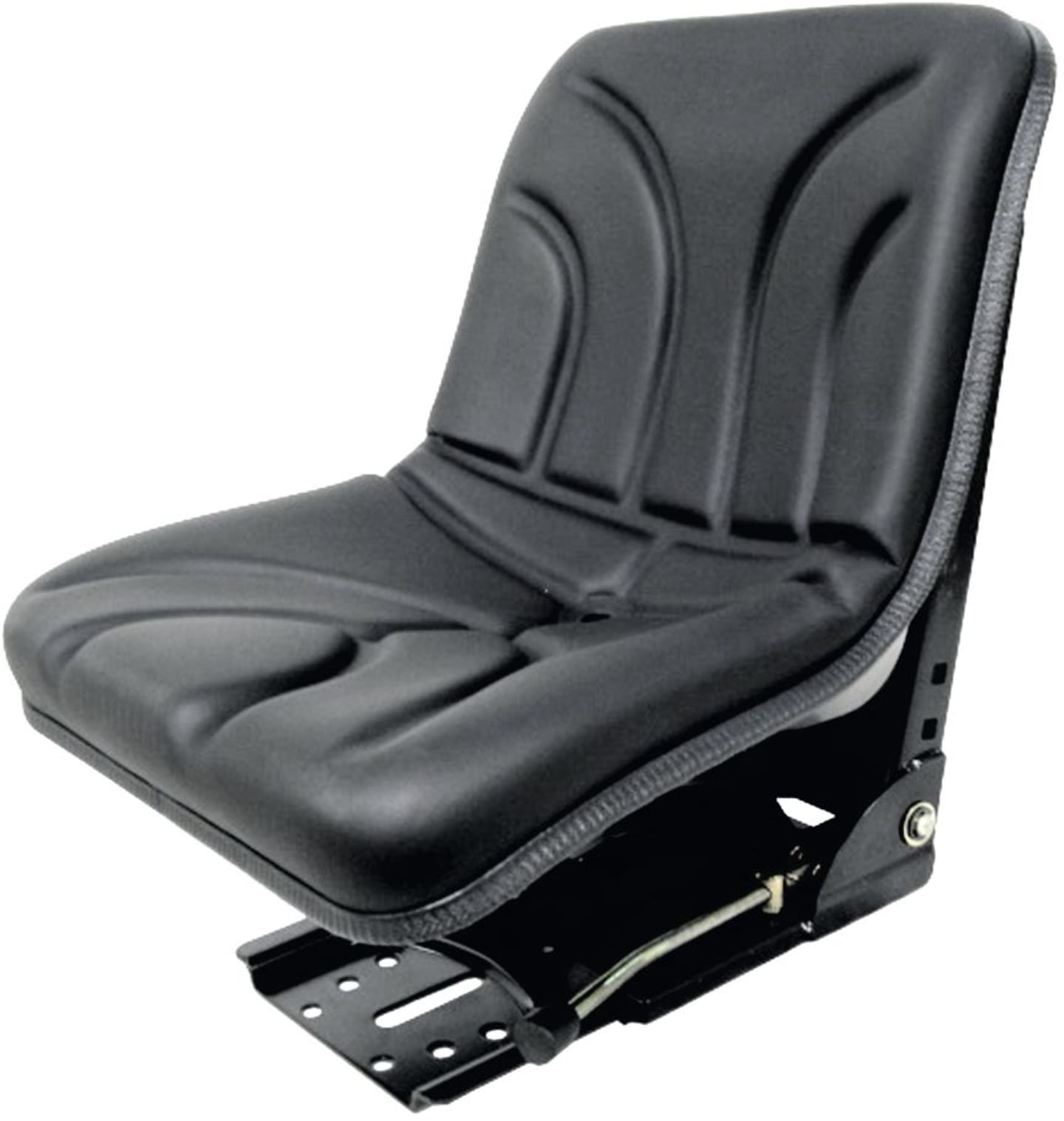 Traktorsitz "Compact Seat", mechanisch gefedert, hinter Rückenpolster, PVC-Kunstleder, schwarz