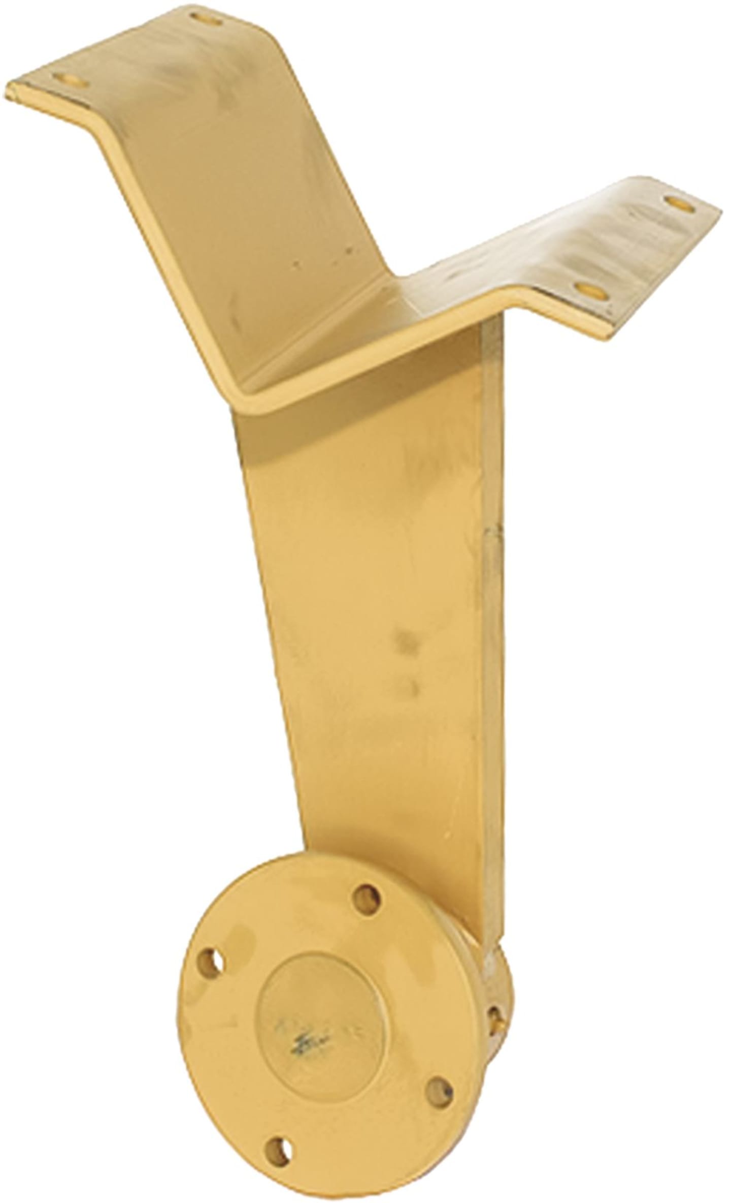 Industriehof® Scheibenhalter Front, verstärkt für Rahmen 80 x 80 mm, Lochkreis 115 mm, Bohrungen 4 x 12,5 mm, 31-0500.2