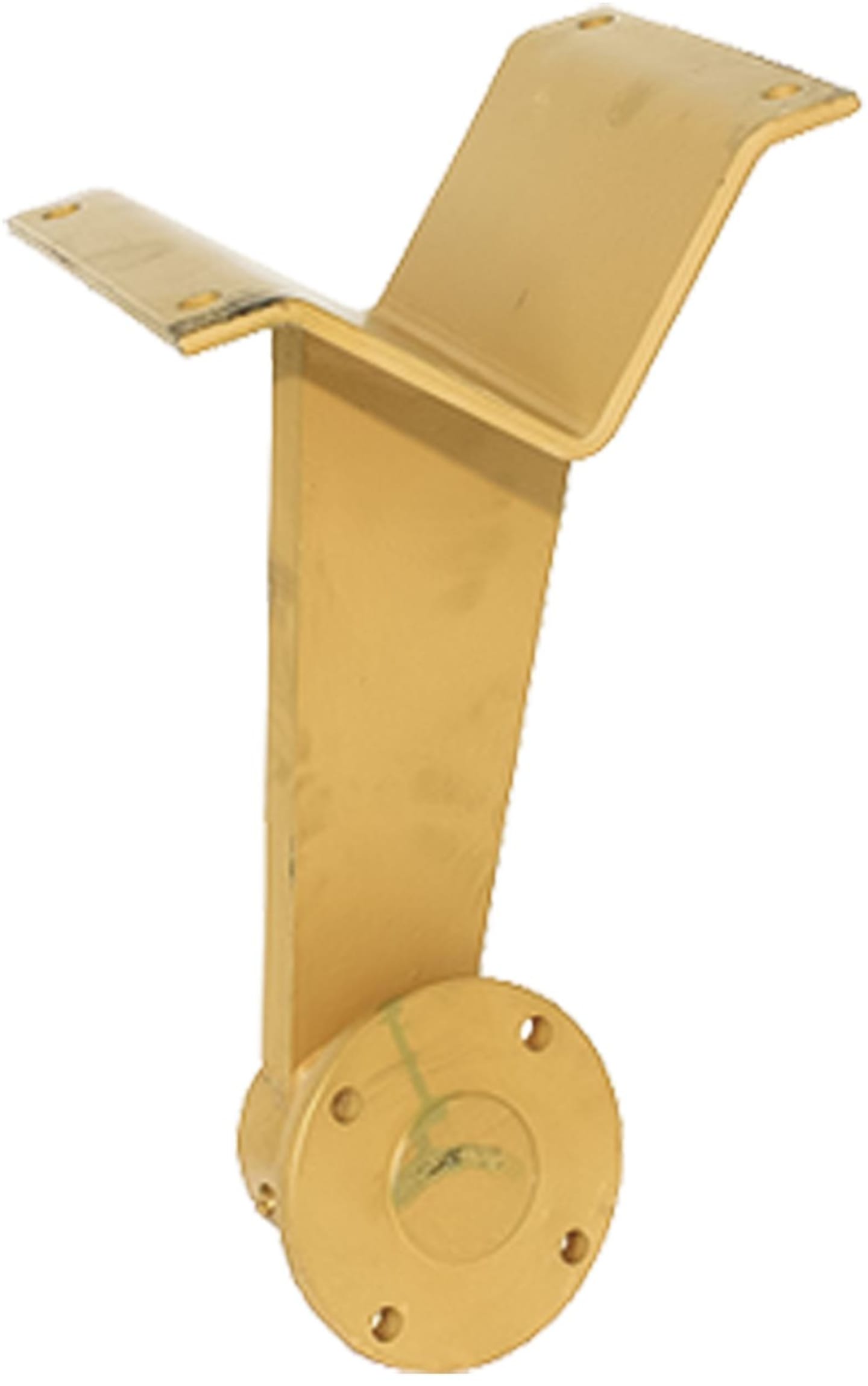 Industriehof® Scheibenhalter hinten, verstärkt für Rahmen 80 x 80 mm, Lochkreis 115 mm, Bohrungen 4 x 12,5 mm, 31-0501.2