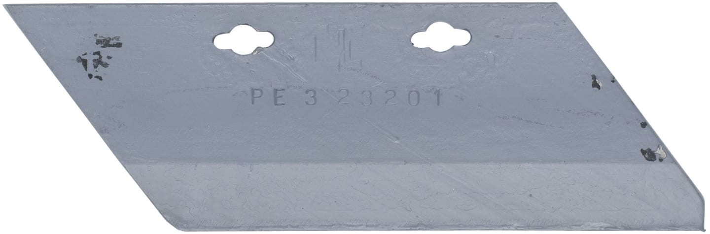 Düngereinlegerschar links/rechts, geschnittene Ware, PE 323 101/PE 323 201 für Pflug Vogel & Noot