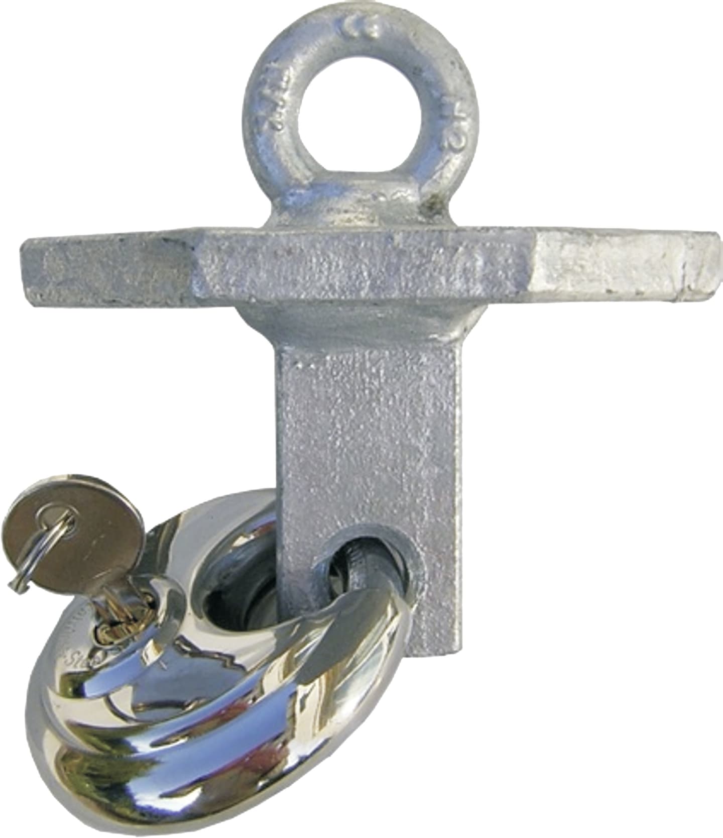 TRAILER POOL Kupplungsschloss, verzinkt, für 40 mm DIN-Zugöse, 012 200 010