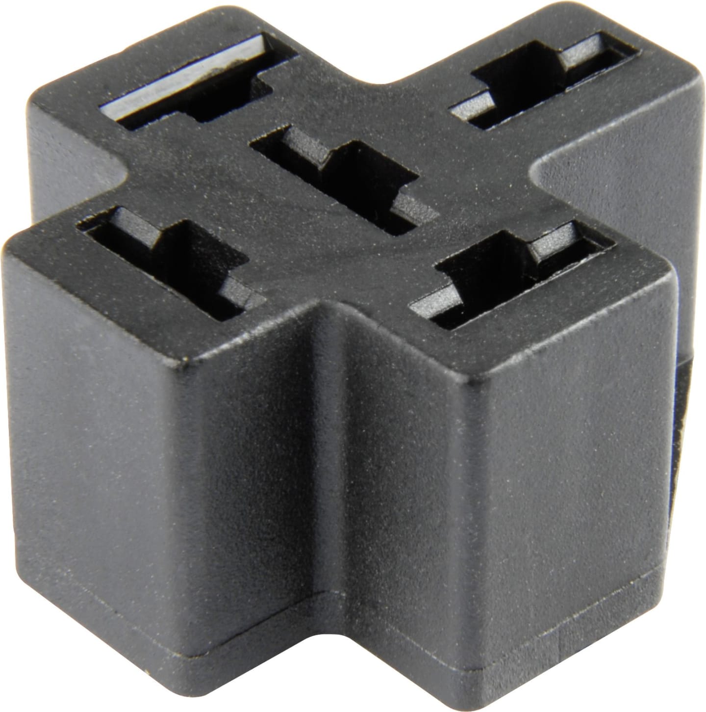 Herth + Buss Relaissockel 5-polig für Leiterplattenmontage, 5 x Flachsteckanschluss 6,3 mm, 50 390 212