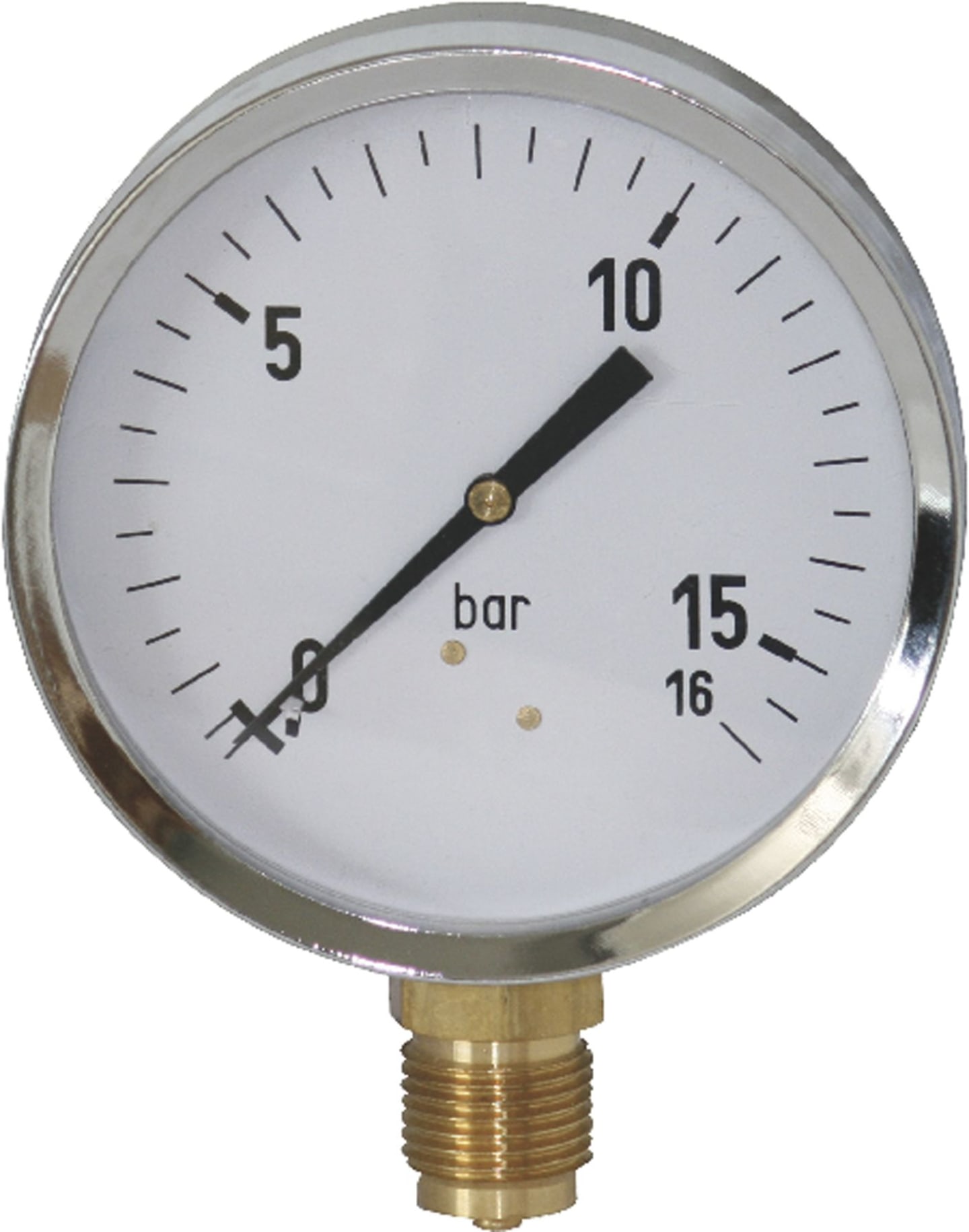 Hücobi Manometer, Anschluss 1/2" unten