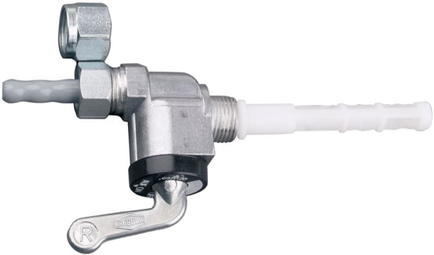 Kraftstoffhahn für universal, Gewinde M 12 x 1 IG (Linksgewinde)