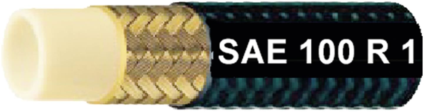 Thermoplastschlauch "SAE 100 R 1" NW DN 6 - 1/4", 6,4 x 11,6 mm
