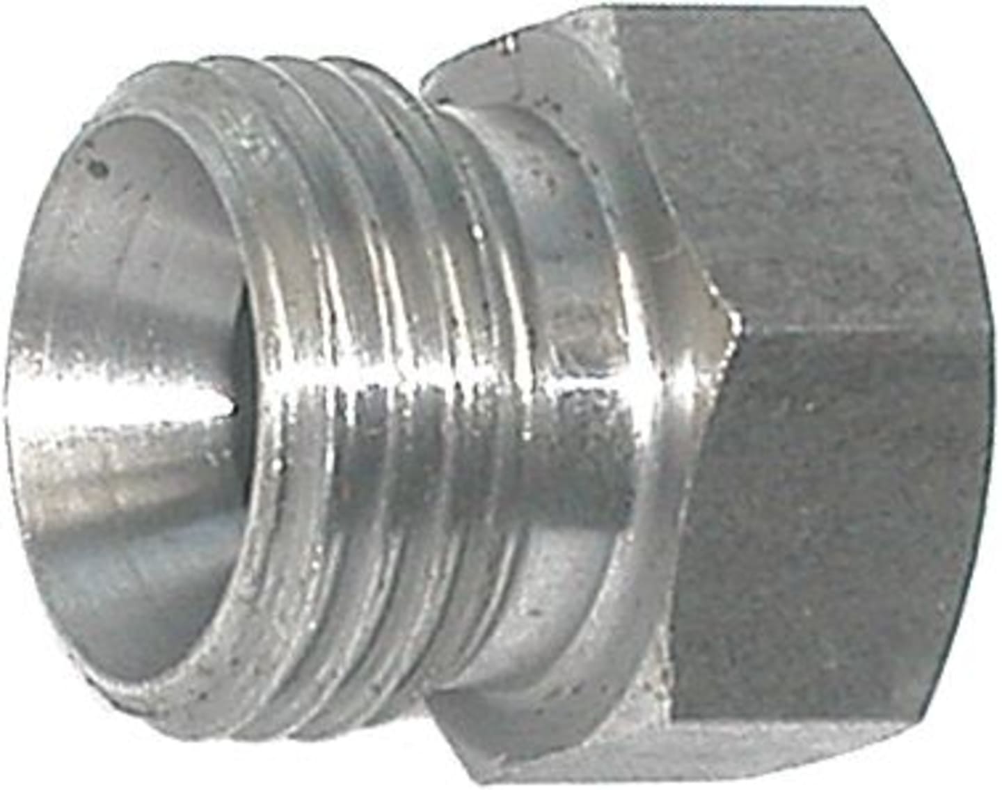 Lötstutzen "AL", metrisch, Stahl, blank; geölt, DIN 7633