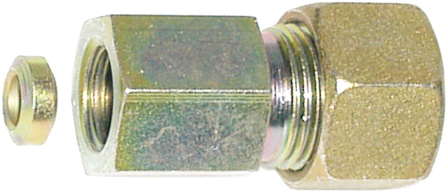 Manometerverschraubung "MAV-SR" G 1/2"-14 IG BSPP, mit Rohranschluss