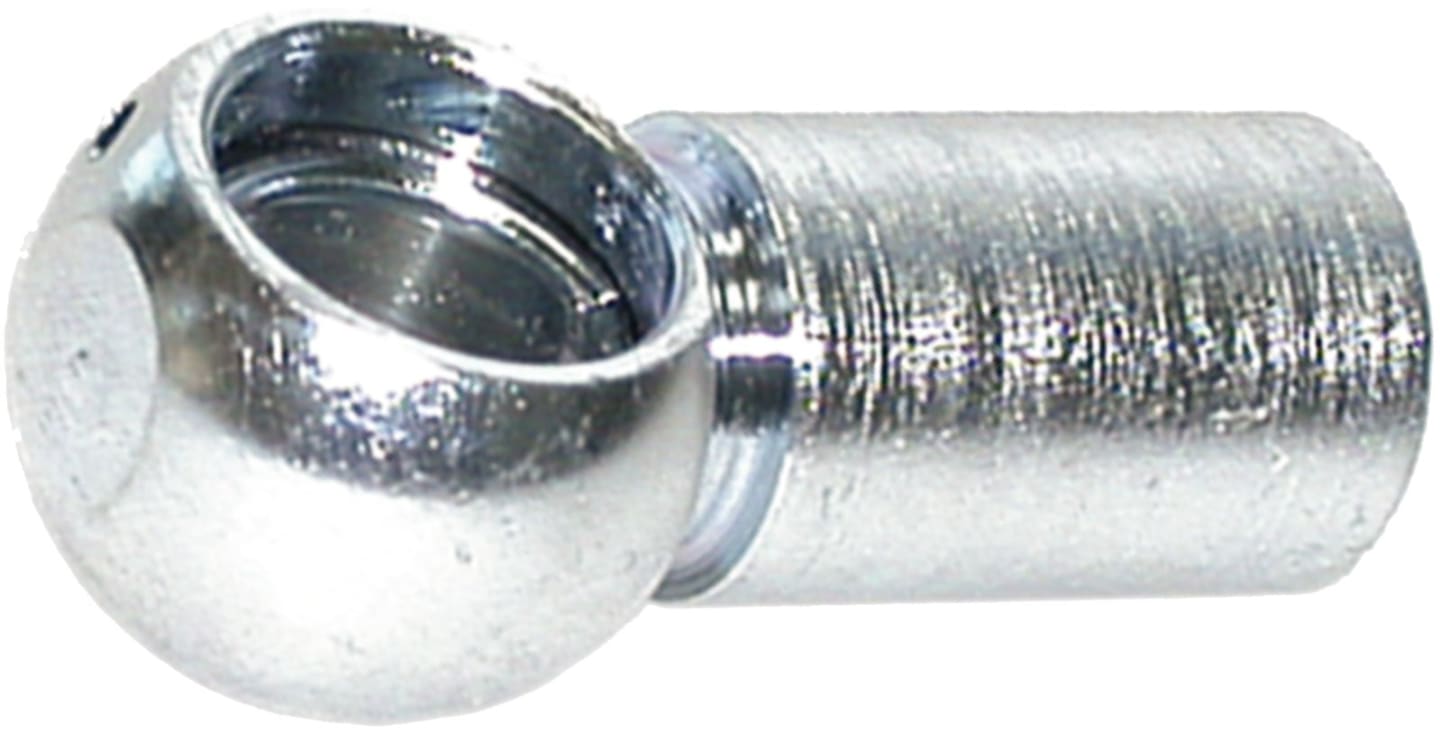 Kugelpfanne "PF-S", mit Nut für Sicherungsbügel, DIN 71805-B, Stahl, verzinkt
