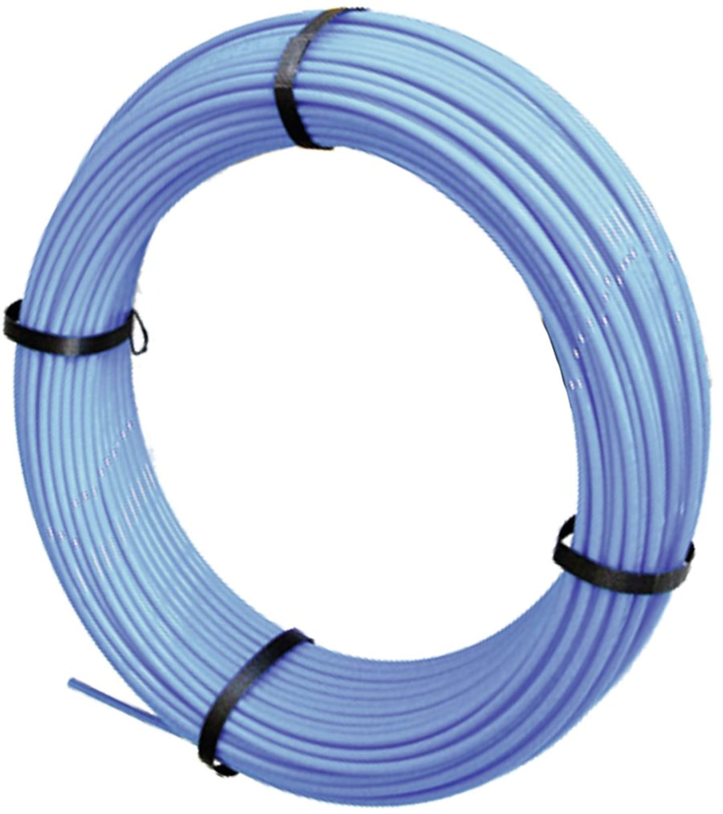 Polyamidrohr DIN 73378, blau, Meterware