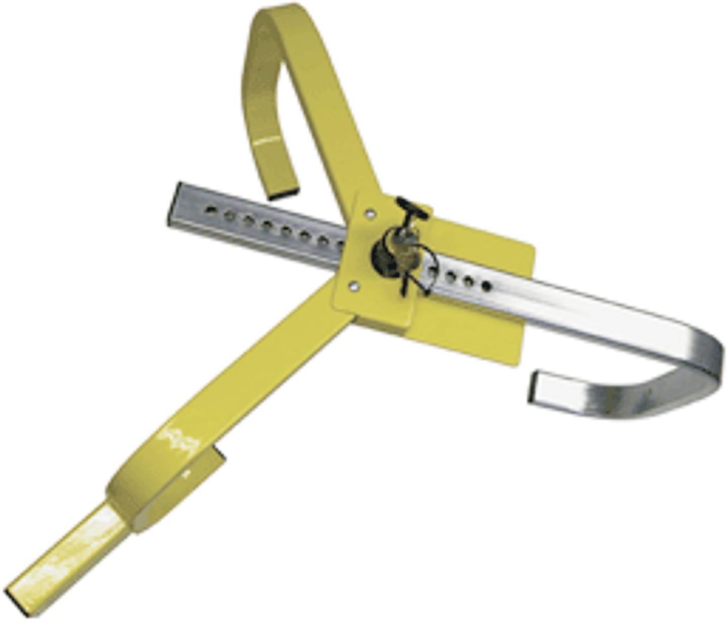TRAILER POOL Radkralle abschließbar, für PKW-Reifen von 500 – 750 mm Durchmesser, 012 200 221