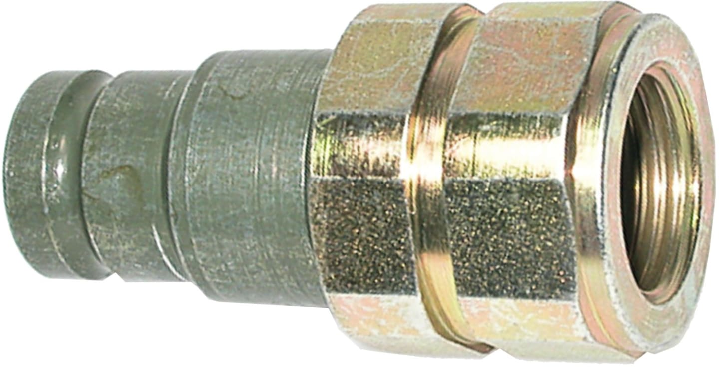 Hydraulikstecker "FF" flachdichtend, Innengewinde zöllig; UNF-UN