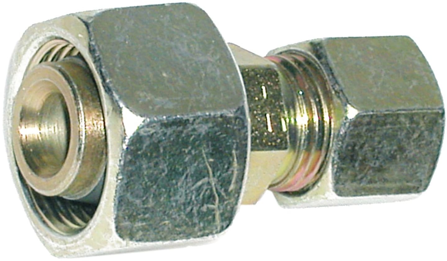 Reduzierverschraubung KOR-LL/LL, sehr leicht, gerade, vormontiert, Stutzen 06, RA 04, M 10 x 1 IG; M 8 x 1 AG