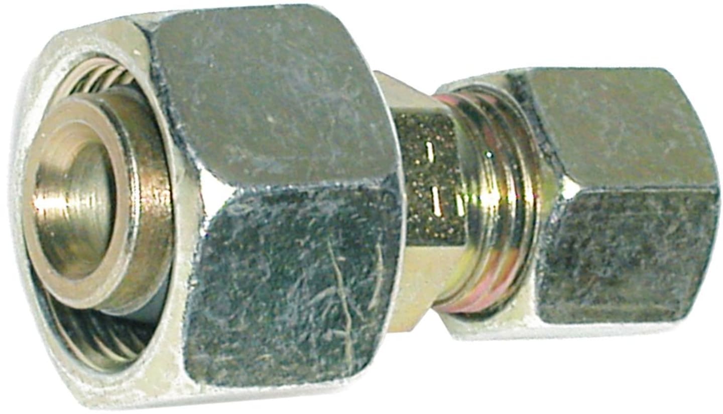 Reduzierverschraubung "KOR-L/LL", leicht/sehr leicht, gerade, vormontiert, Stutzen 08, RA 04, M 14 x 1,5 IG; M 8 x 1 AG