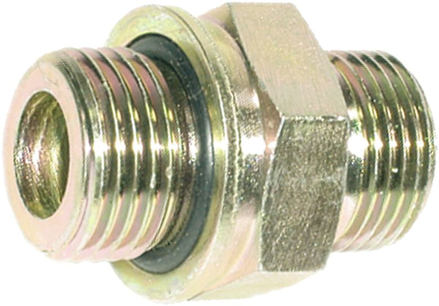 Einschraubverschraubung "GE-OR", zöllig, BSPP, zylindrisch/zöllig; UNF-UN, gerade, O-Ring und Kammerring/flachdichtend O-Ring