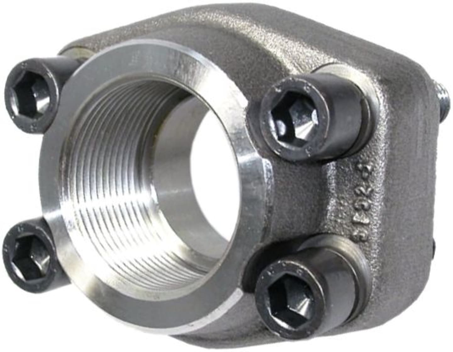 SAE-Flanschverschraubung "GFV-SFS-IG 6000 PSI", schwer, gerade, G 1 1/4"-11 IG BSPP; zylindrisch
