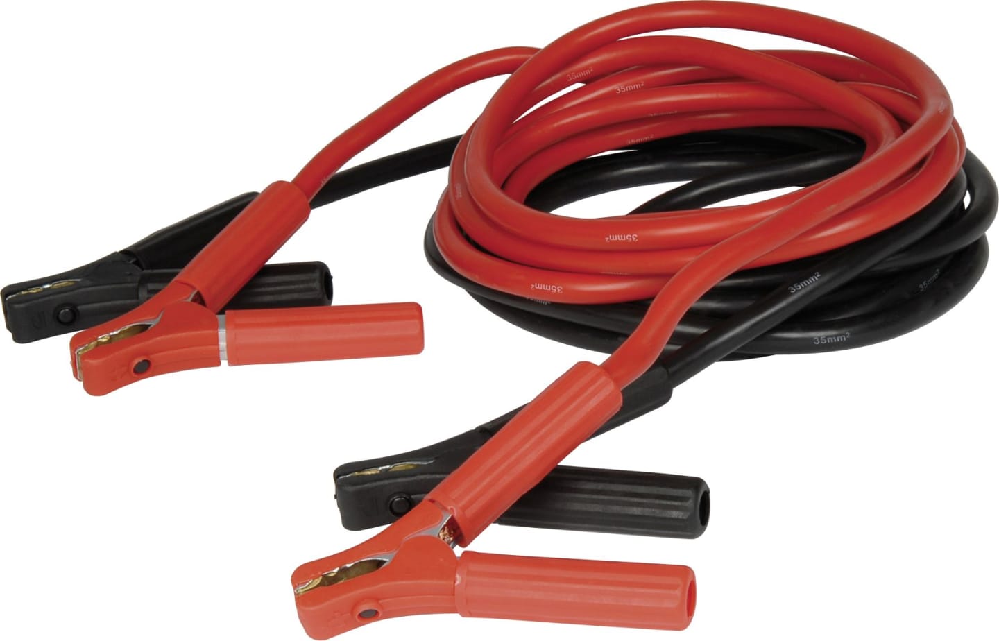 Herth + Buss Starthilfekabel 4,5 m, 35 mm², 490 A, CCA (Copper Coated Aluminium), für Nutzfahrzeuge, 52 289 880