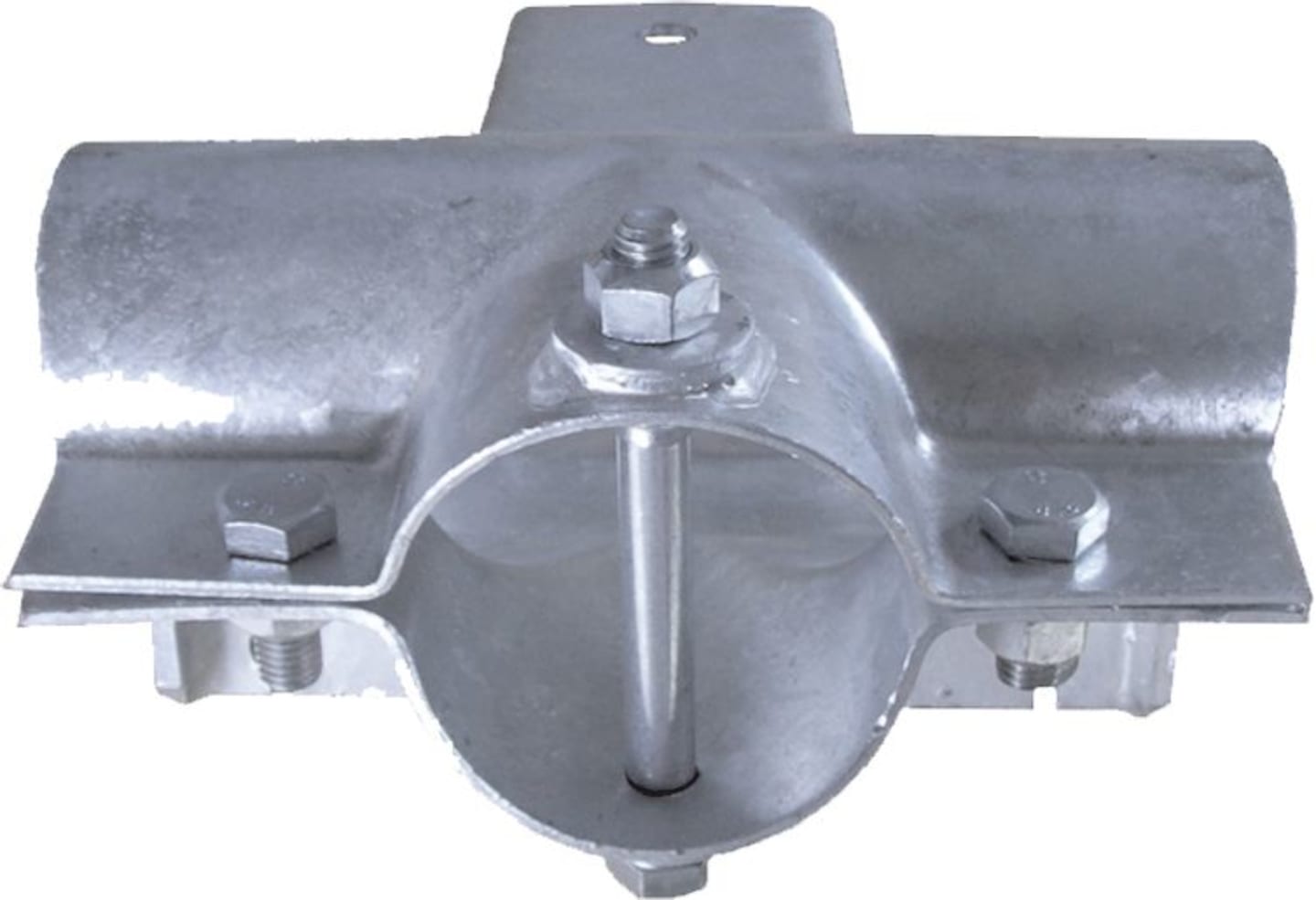 TRAILER POOL Klemmschalensatz für Rundrohrdeichsel 60/70 mm ohne Seilhalter, mit Schrauben, 009 000 360