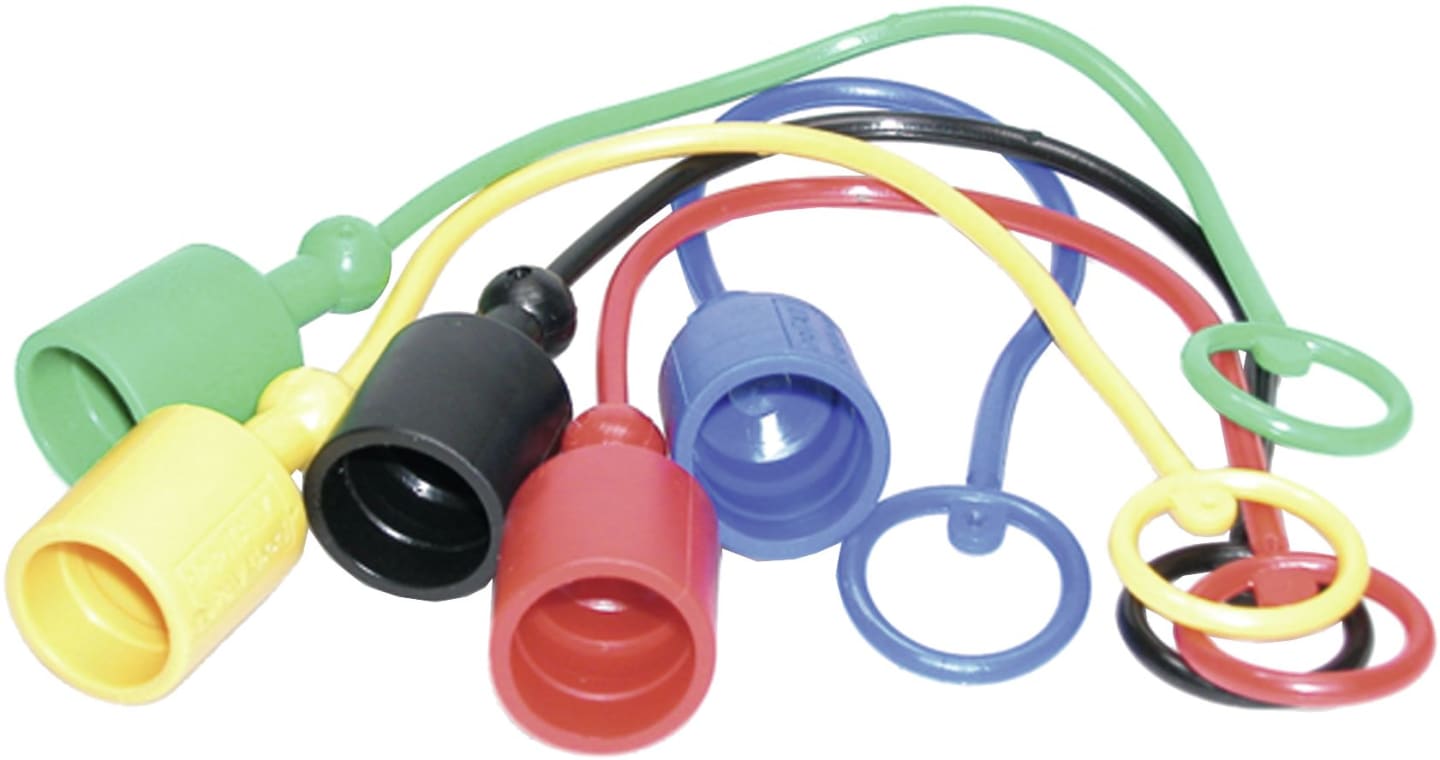 Staubschutz für Hydraulikstecker Standard, Kunststoff, diverse Farben, BG 03