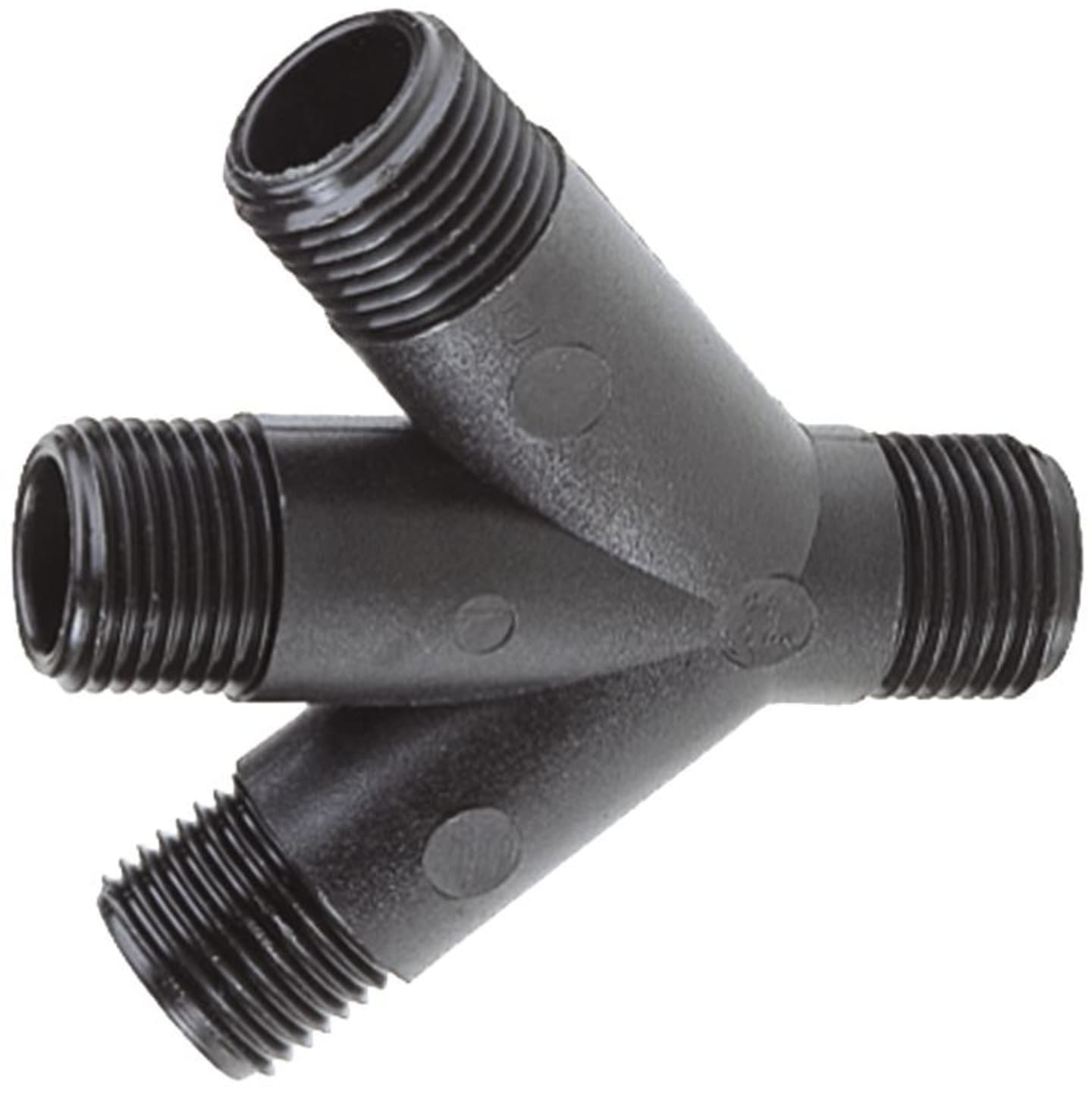 Agrotop 4-Wege-Anschluss, 45 °; 90 °, G 1/2" AG BSP, mit Außengewinde (AG), 10733