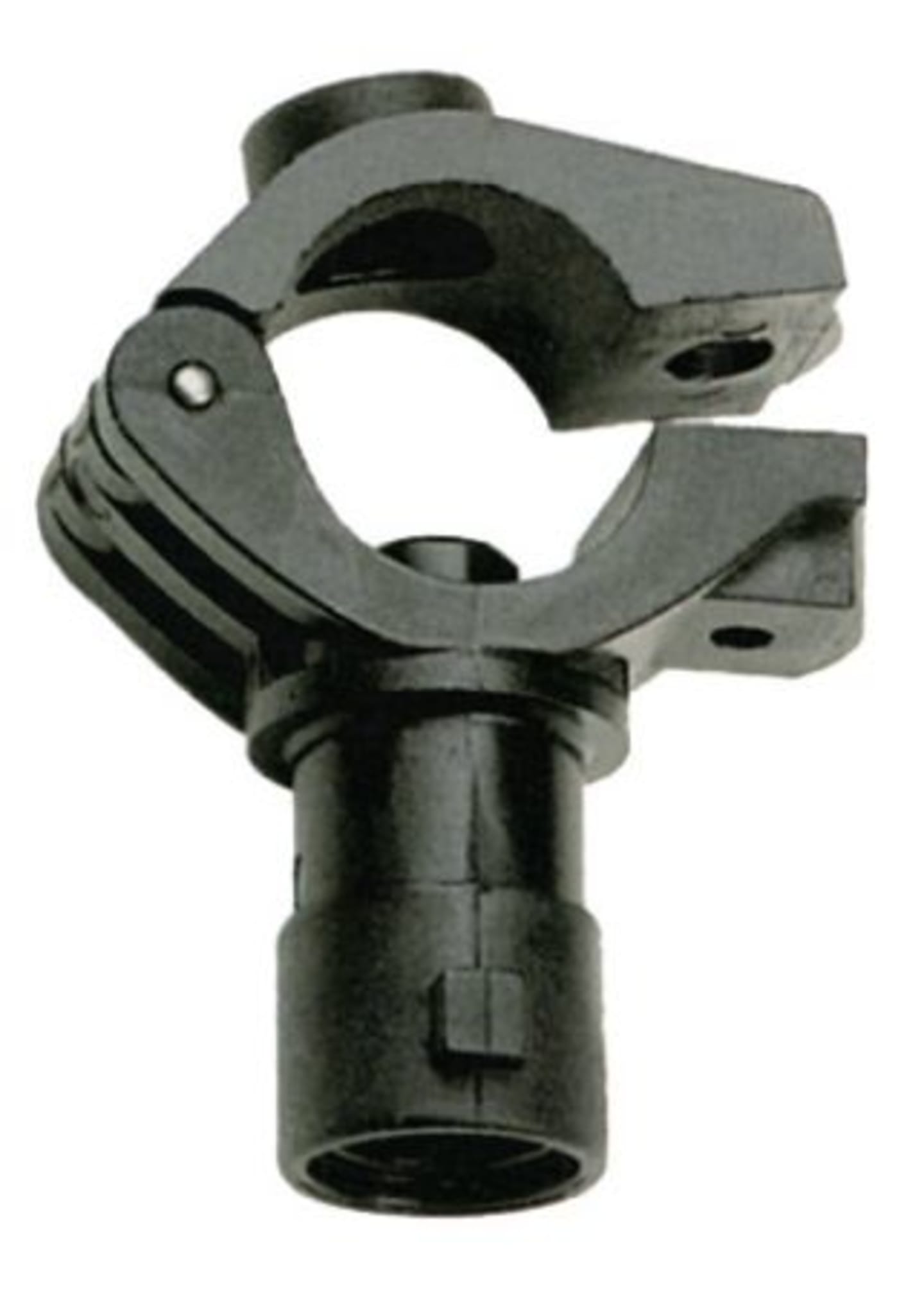 Agrotop Düsenhalter für 1 Düse Bajonett-/Gewindeanschluss/Rohranschluss klappbar, Kunststoff