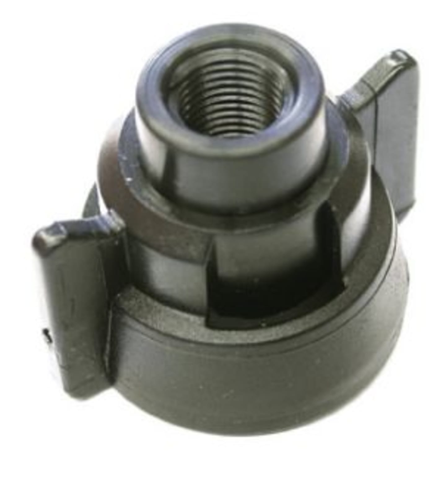 Agrotop Bajonettmutter schwarz für Düsen mit Innengewinde 1/8" NPT, Anschluss 1/8", 12817