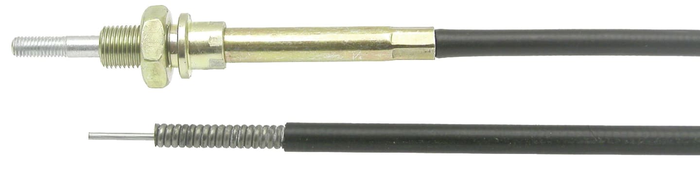 Bowdenzug Länge 1.250/1.080 mm, für Absteller Traktor Case IH 433, 533, 633