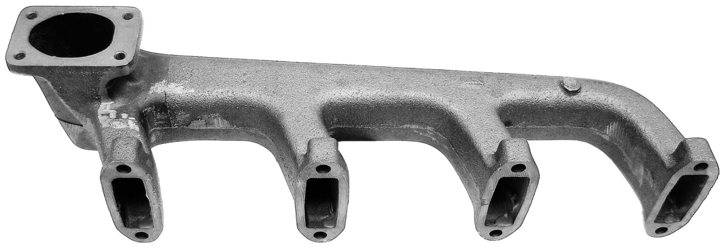 Auspuffkrümmer Auspuff nach oben, für Traktor Deutz-Fahr Agroplus, Agroprima, Agroxtra, D 06, D 07, DX