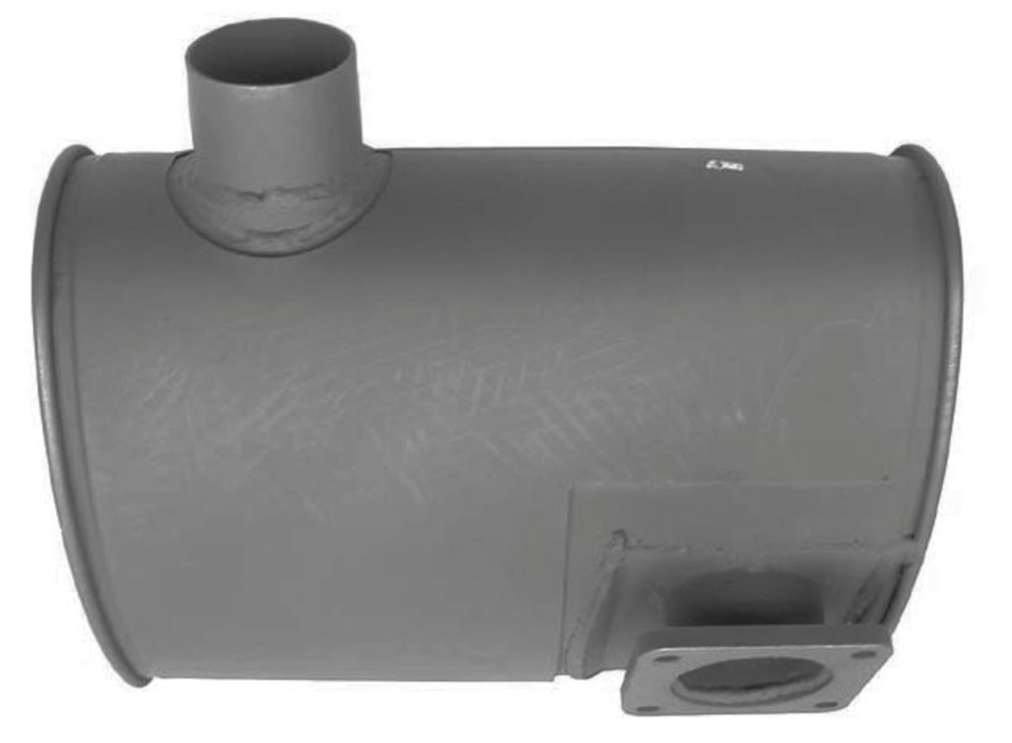 Schalldämpfer waagerecht für Traktor John Deere 6010, 6100, 6110, 6200, 6210, 6300, 6310, 6400, 6410