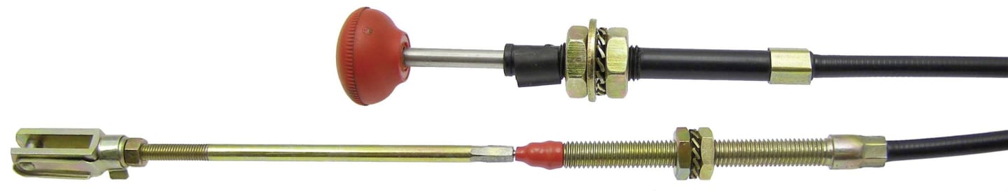 Bowdenzug Länge 1.770/1.580 mm, für Absteller Traktor Renault 110-54, 150-54, 133-54, 145-54, 160-94, 180-94