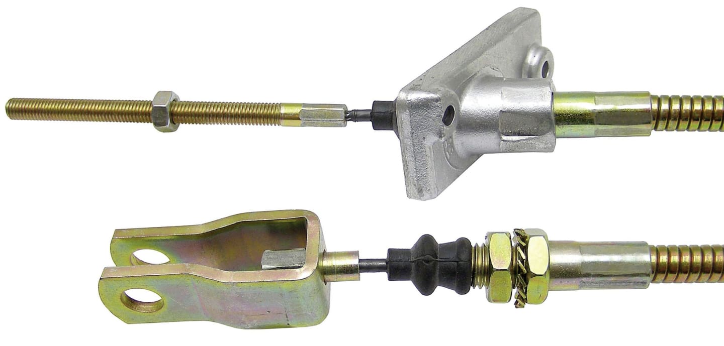 Bowdenzug 570/280 mm, für Gas Traktor Renault Ceres 65, 75, 75X, 85, 85X, 95, 95X